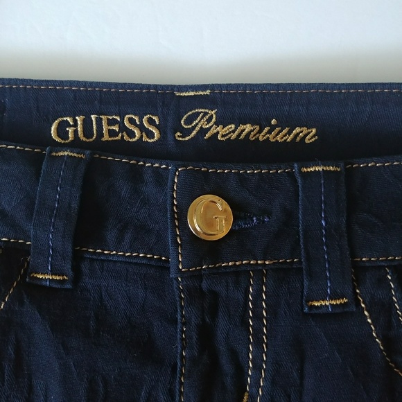 Sold-GUESS Denim Skirt - Picture 3 of 5